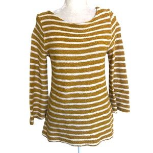 Old Navy Striped Sweater With Bell Sleeves